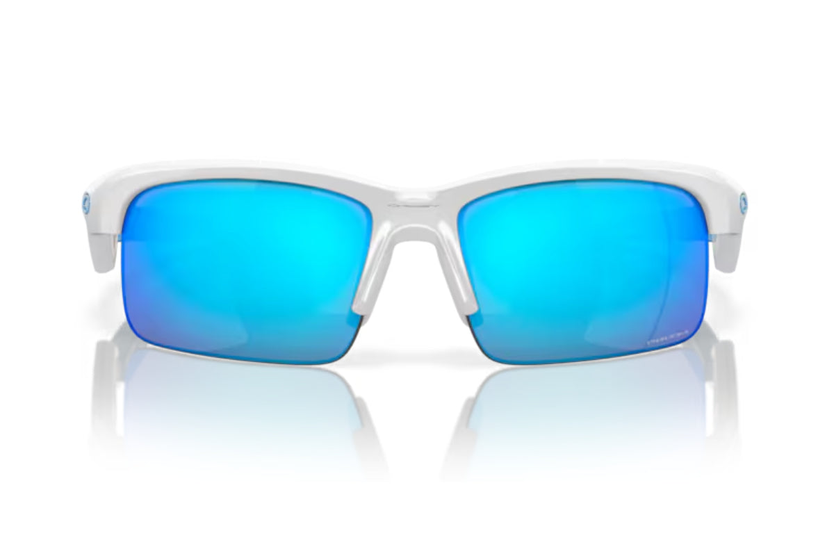 Oakley Capacitor - Polished White Prizm Sapphire