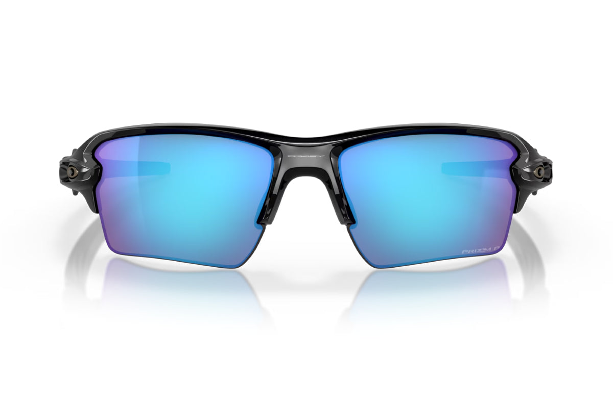 Oakley Flak 2.0 - Polished Black Prizm sapphire Irid Polarised 