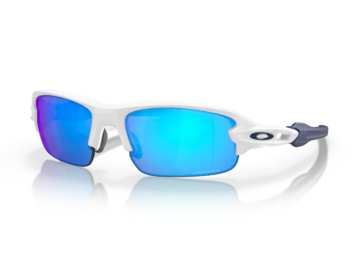 Oakley Flak - Matte White Prizm Sapphire