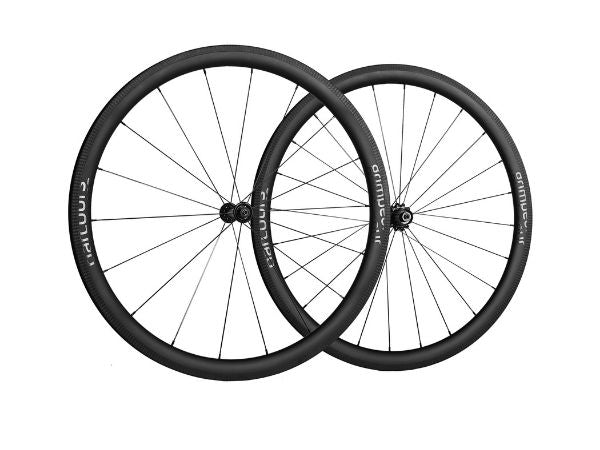Parcours Passista Carbon Wheelset - 56mm - Rim Brake