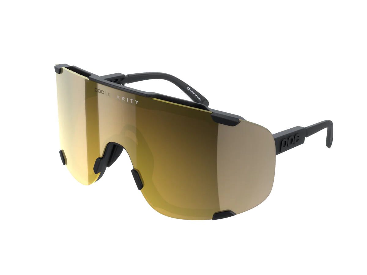 POC Devour - Uranium Black Clarity Gold Cat 2