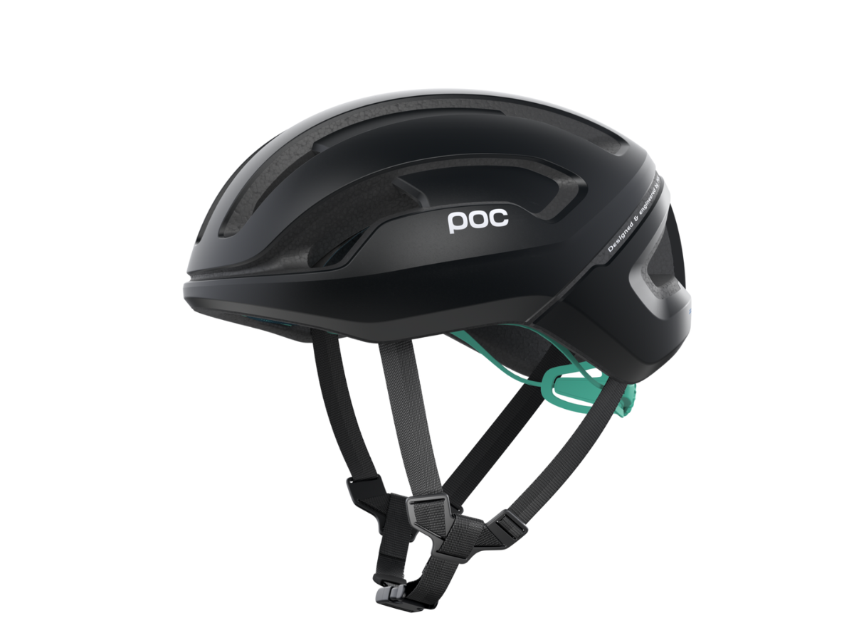 POC Omne Air Spin - Uranium Black/Fluorite Green Matt
