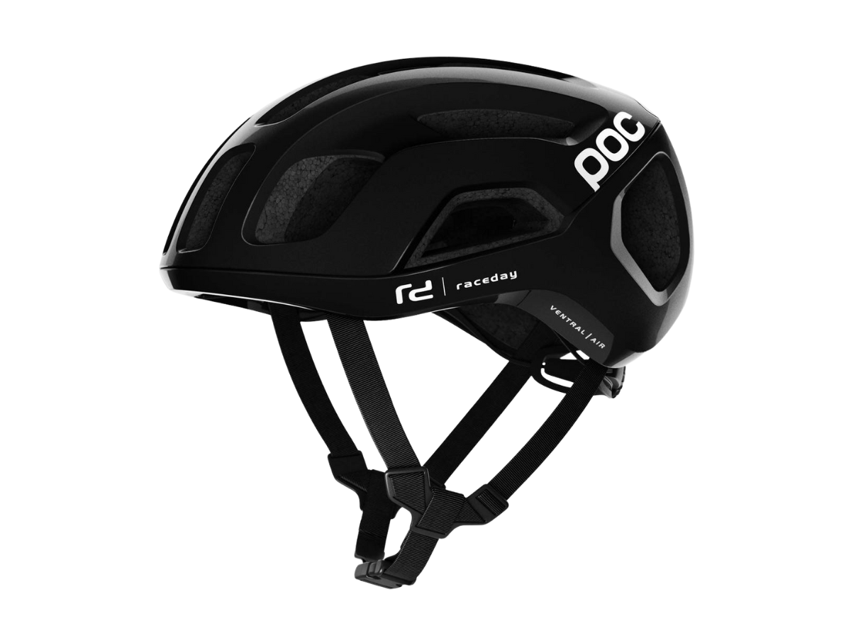 POC Ventral Air Spin - Uranium Black Raceday