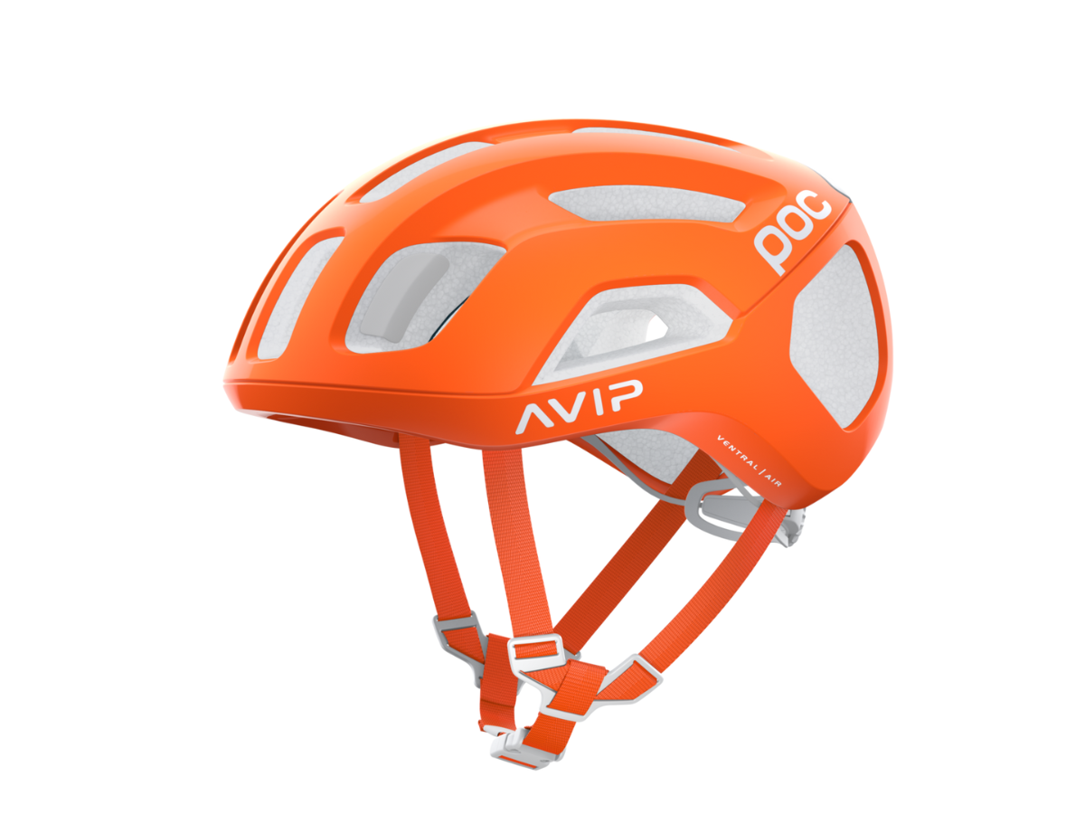 POC Ventral Air Spin - Zinc Orange Avip