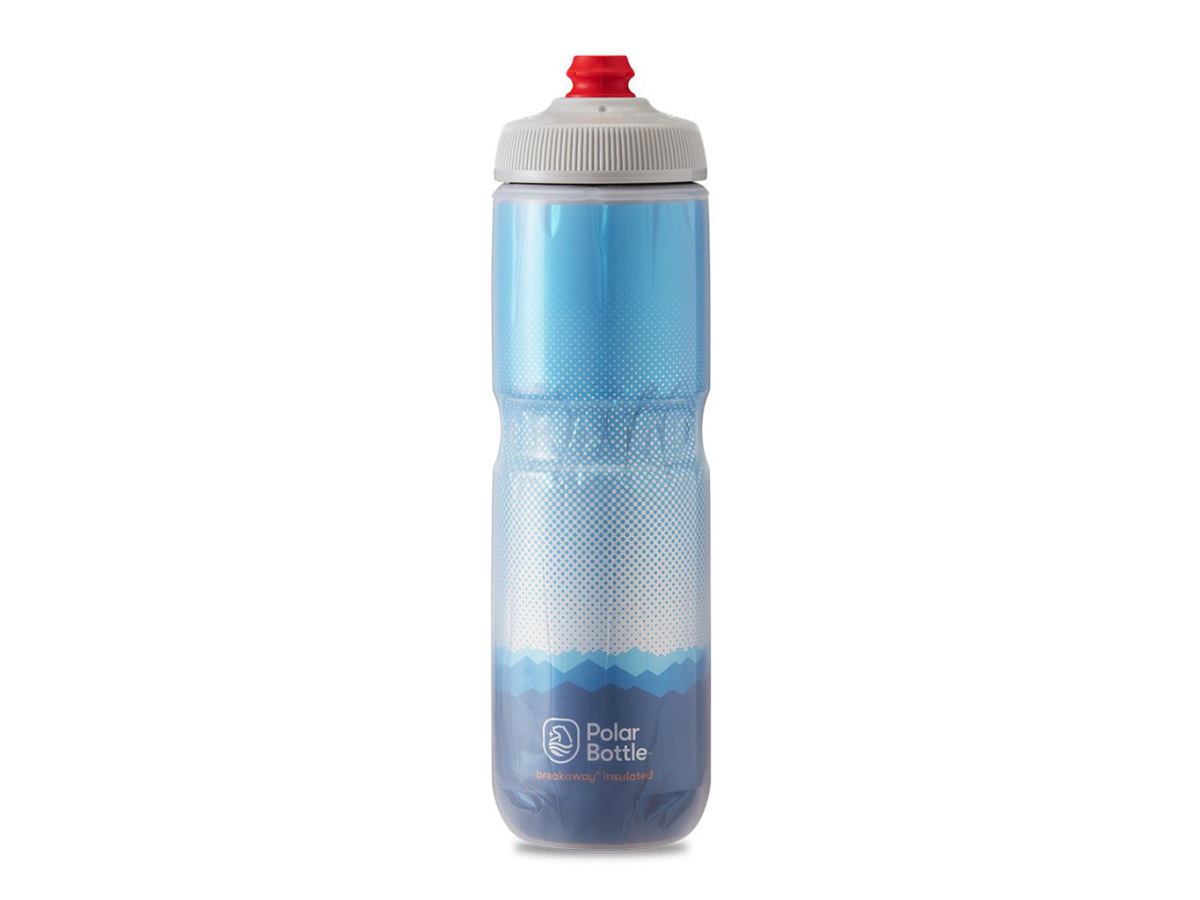 Polar Breakaway Insulated Ridge Bottle - Cobalt Blue/Silver (24 Oz)