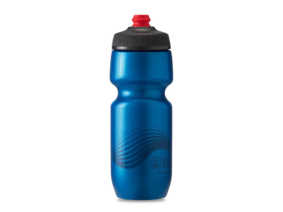 Polar Breakaway Wave Sport Bottle - Deep Blue/Charcoal (24 Oz)