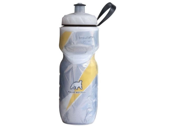 Polar Insulated Bottle 20oz - Yellow Pattern