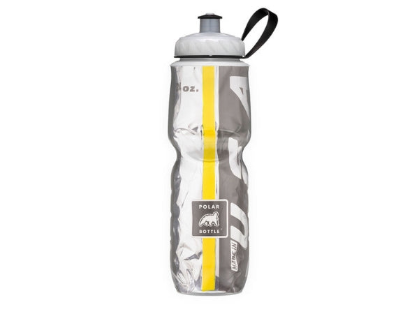Polar Insulated Bottle 24oz - Black/Yellow
