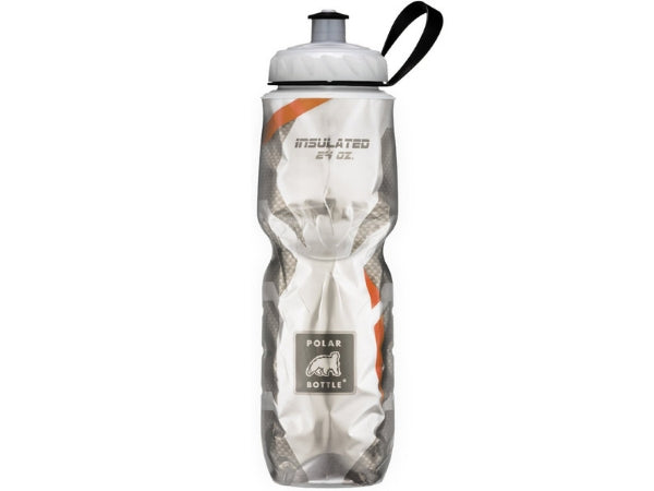 Polar Insulated Bottle 24oz - Carbon Fiber Orange