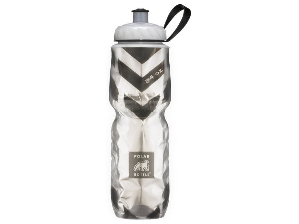 Polar Insulated Bottle 24oz - Chevron Black