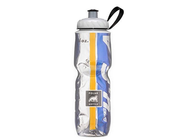 Polar Insulated Bottle 24oz - Gold/Blue
