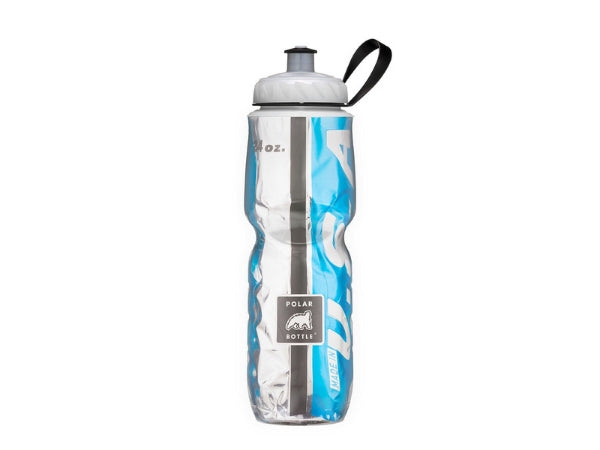 Polar Insulated Bottle 24oz - Light Blue/Black