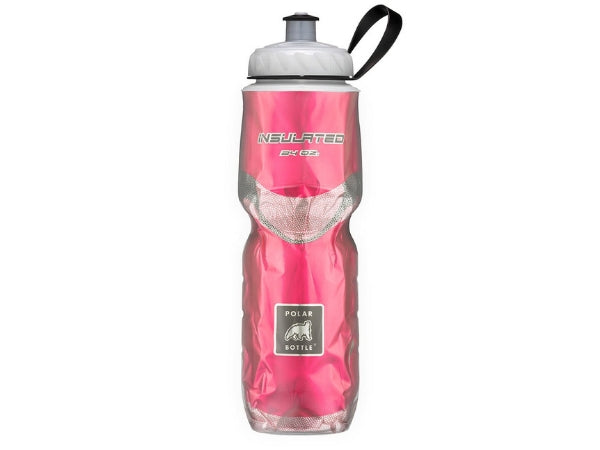 Polar Insulated Bottle 24oz - Solid Red