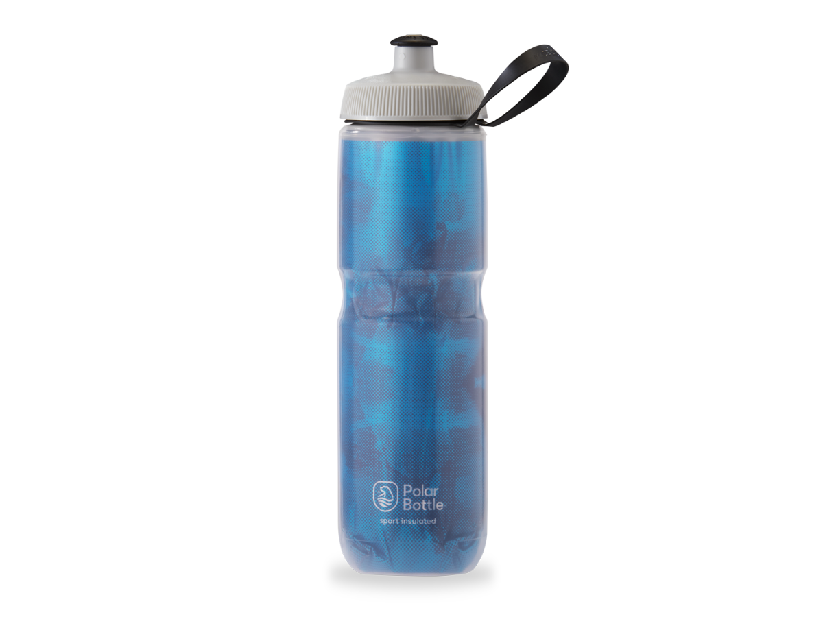 Polar Sport Insulated Fly Dye Bottle - Electric Blue (24 Oz)