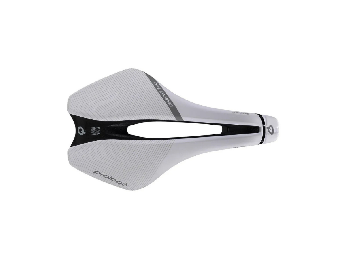 prologo saddle dimension tri 143 nack white/black AM