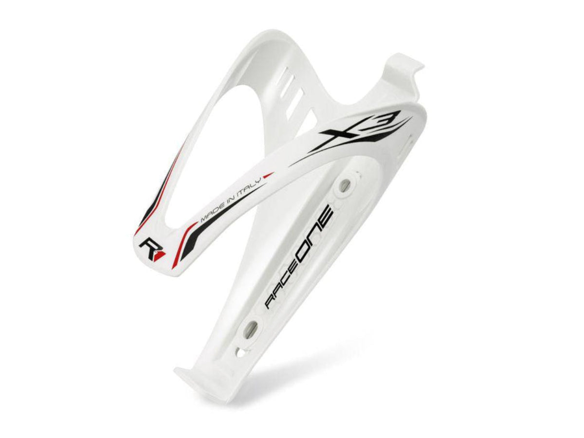 Raceone Bottle Cage X3 - White