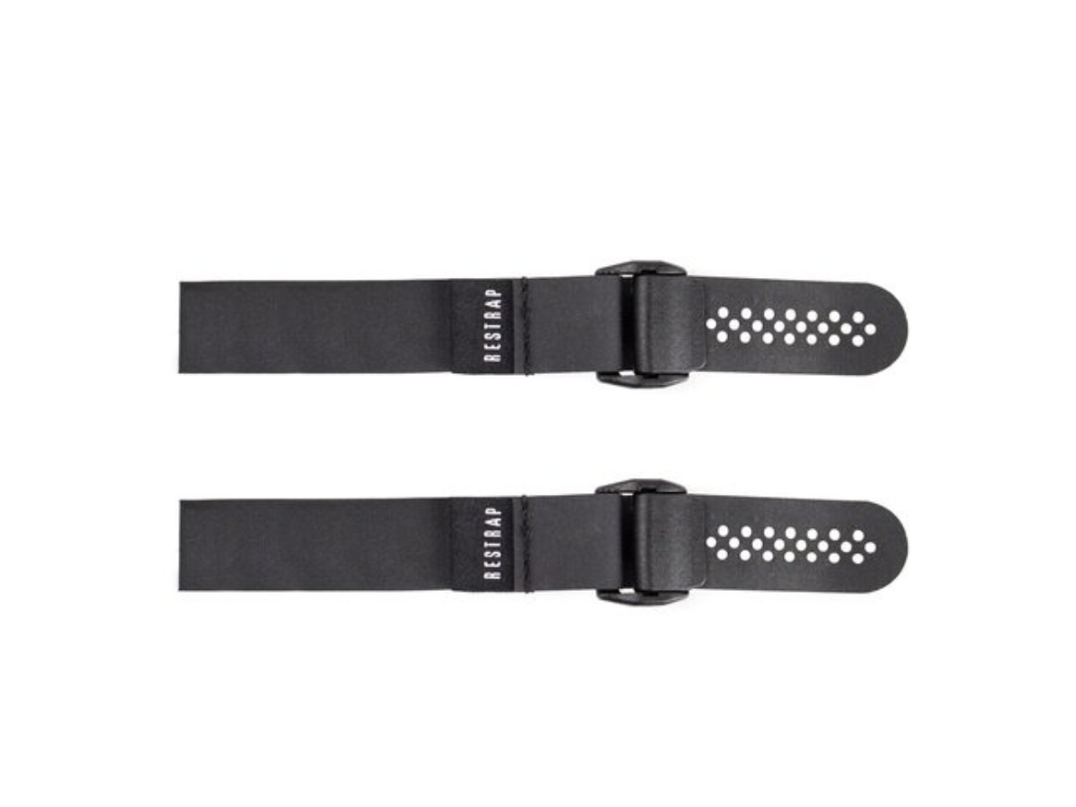 Restrap Fast Straps 25cm - Black - Pack of 2