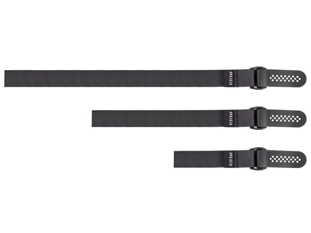 Restrap Fast Straps Mix Pack - Black - Pack of 3