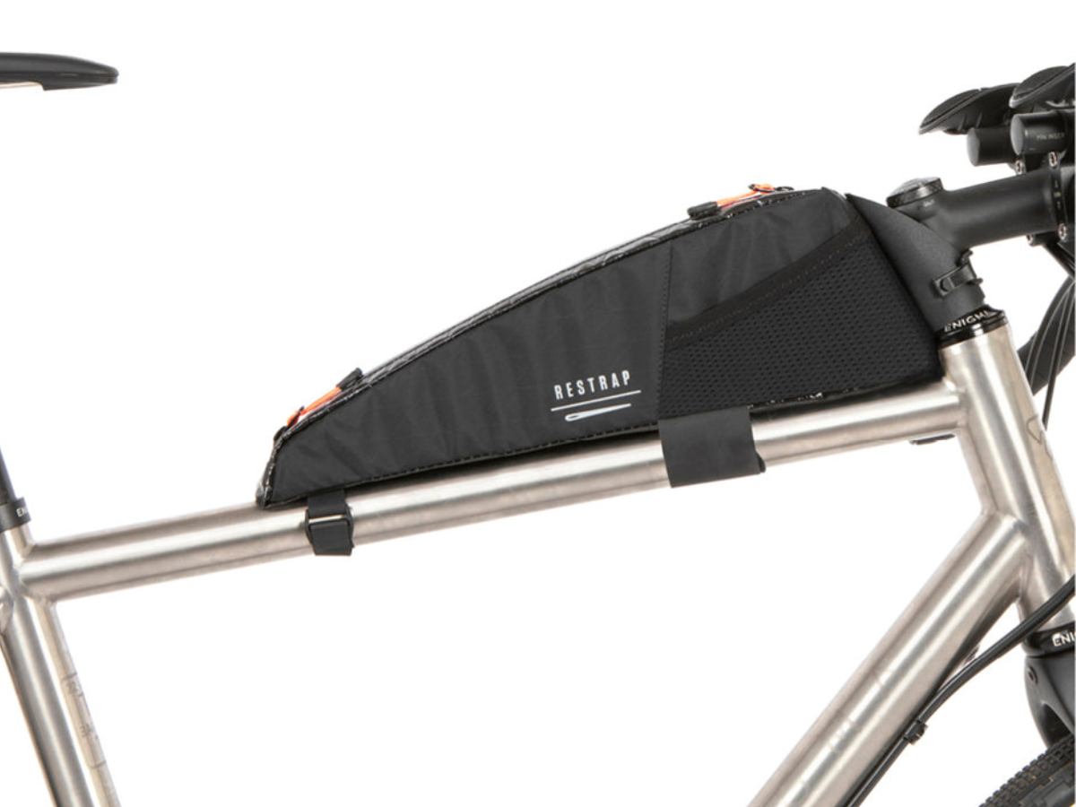 Restrap Race Top Tube Bag - Black