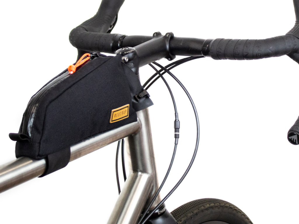 Restrap Top Tube Bag - Black
