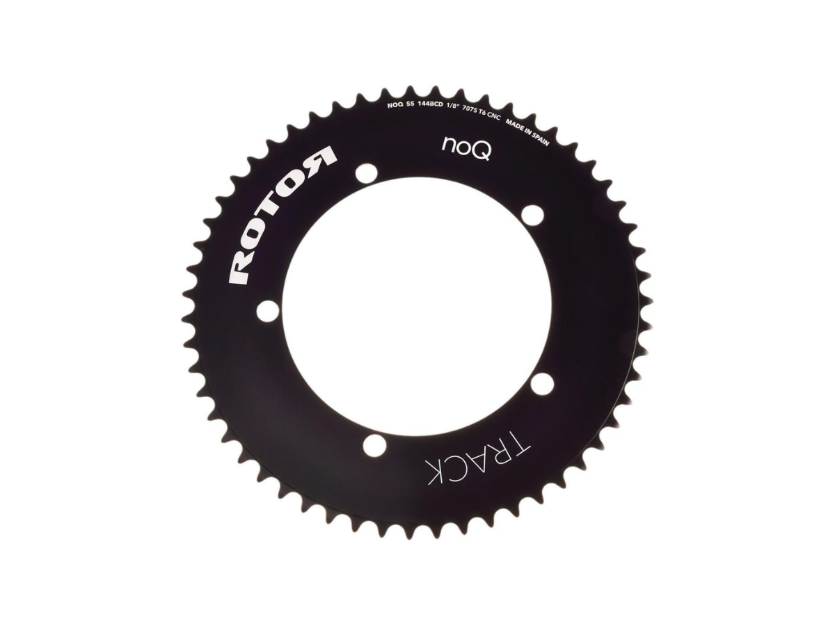 Rotor Round Chainring 54T Bcd144X5 1/8&quot; Black