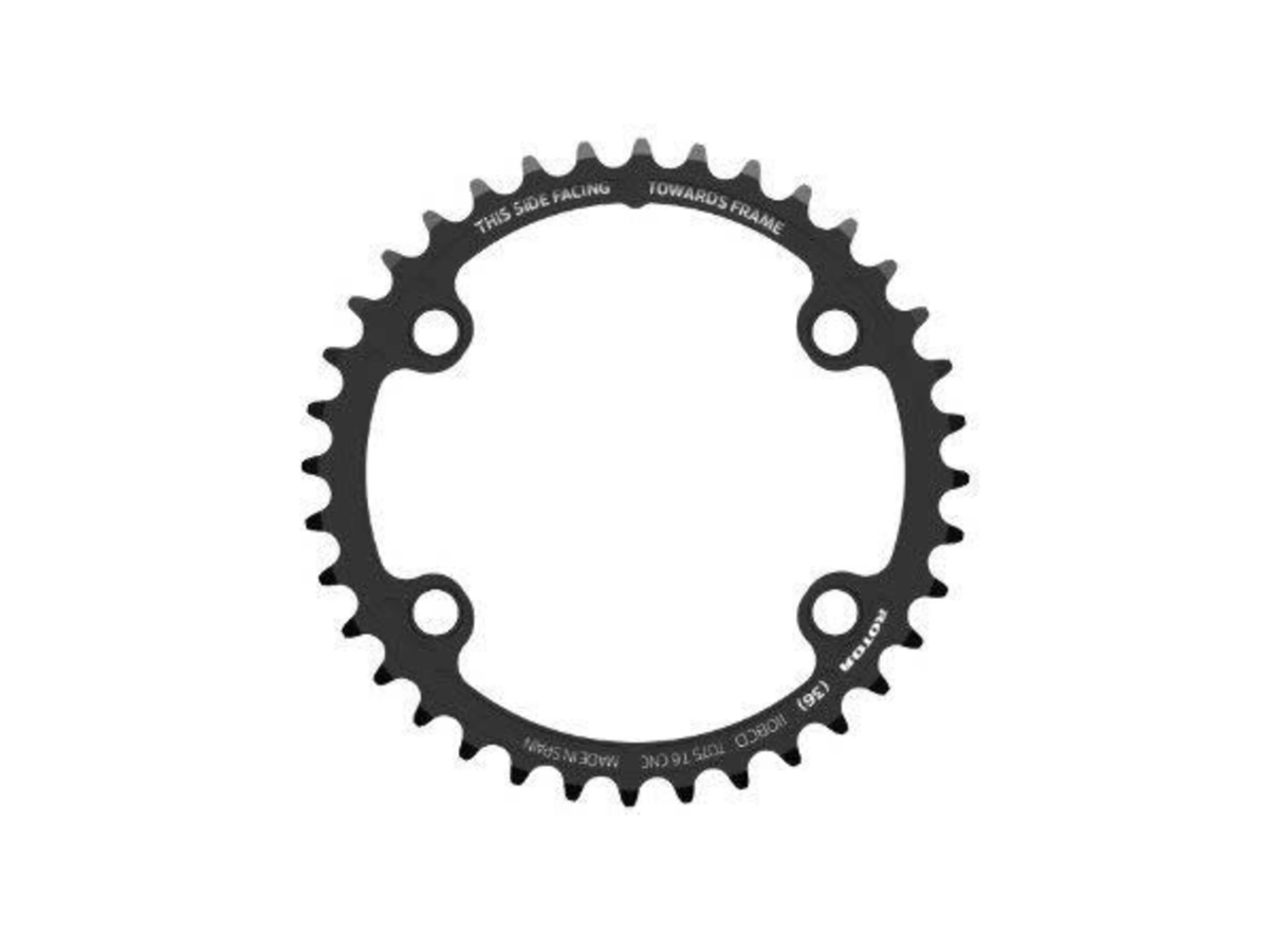 Rotor Round Ring Bcd110X4 37T(50) Sram Axs Inner Black