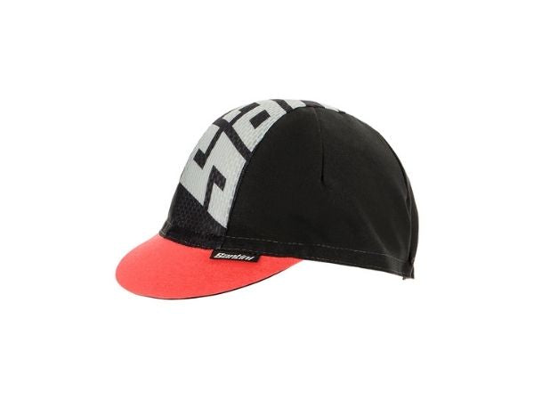 Santini Colore Cotton Cap - Black