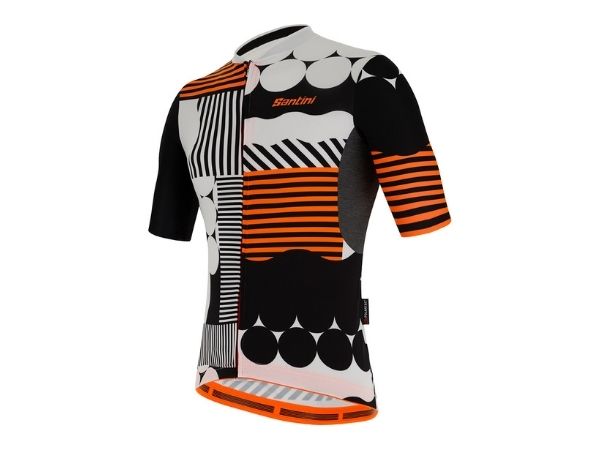 Santini Delta Optic Jersey - White