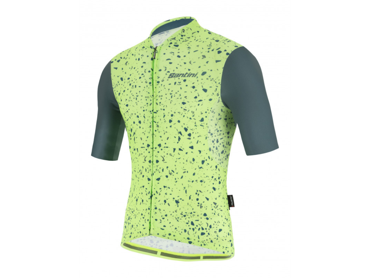 Santini Delta Pietra Jersey - Military Green