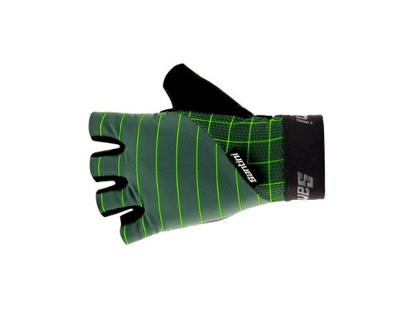Santini Dinamo Gel Gloves - Military Green