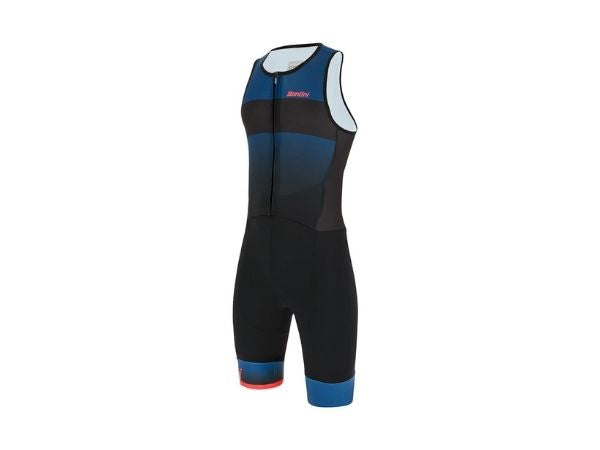 Santini Ferox Trisuit - Sleeveless - Blue