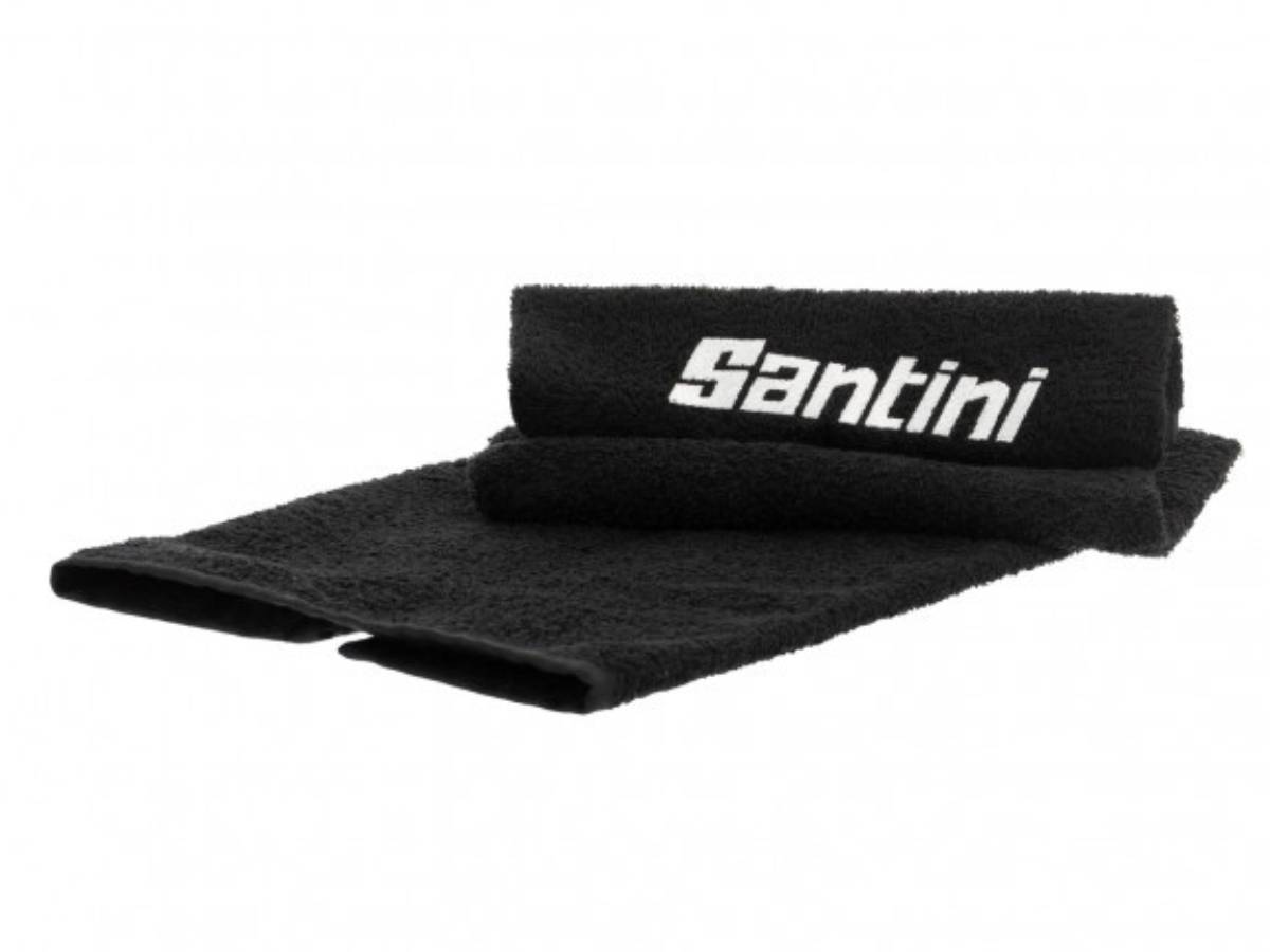 Santini Forza Indoor Cycling Towel - Black