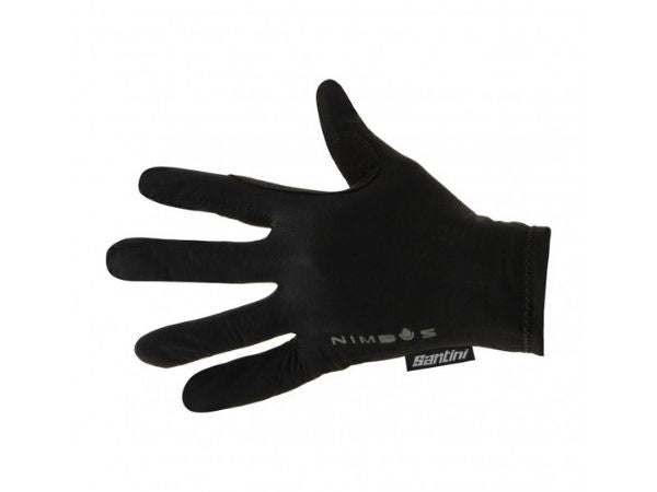 Santini Guard Nimbus Rain Full Gloves - Black