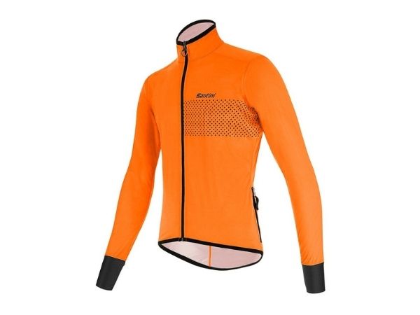 Santini Guard Nimbus Rain Jacket - Flashy Orange