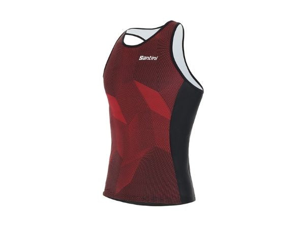 Santini Imago Tri Top - Sleeveless - Red