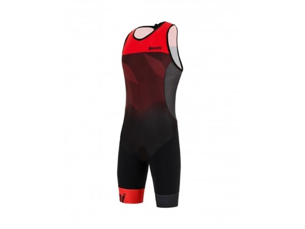 Santini Imago Trisuit - Sleeveless - Red