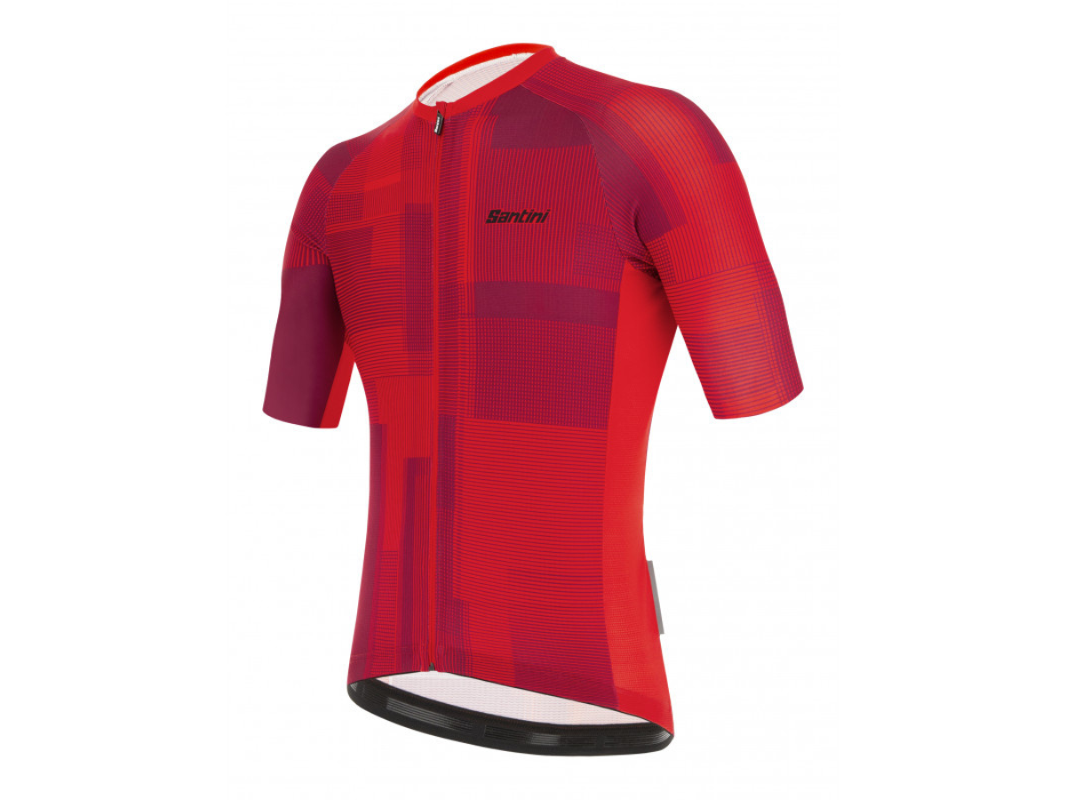 Santini Karma Kinetic Jersey - Red