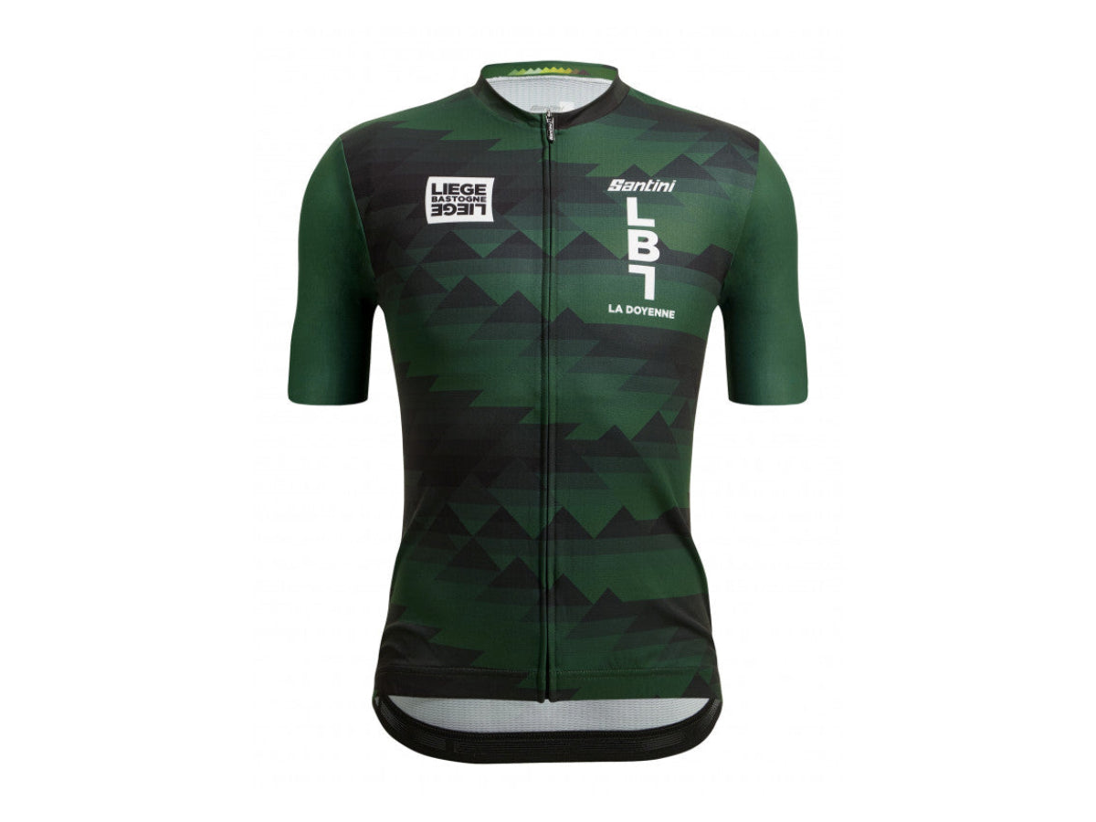 &quot;Santini LiÃƒÂ¨geÃ¢â‚¬â€œBastogneÃ¢â‚¬â€œLiÃƒÂ¨ge 1892 jersey Ã¢â‚¬â€œ technical cycling jersey paying tribute to the oldest Monument race&quot;


