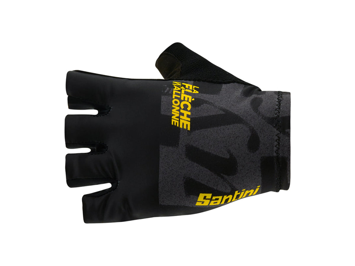 "Santini Mur de Huy gloves Ã¢â‚¬â€œ breathable cycling gloves designed for comfort and control on challenging climbs"

