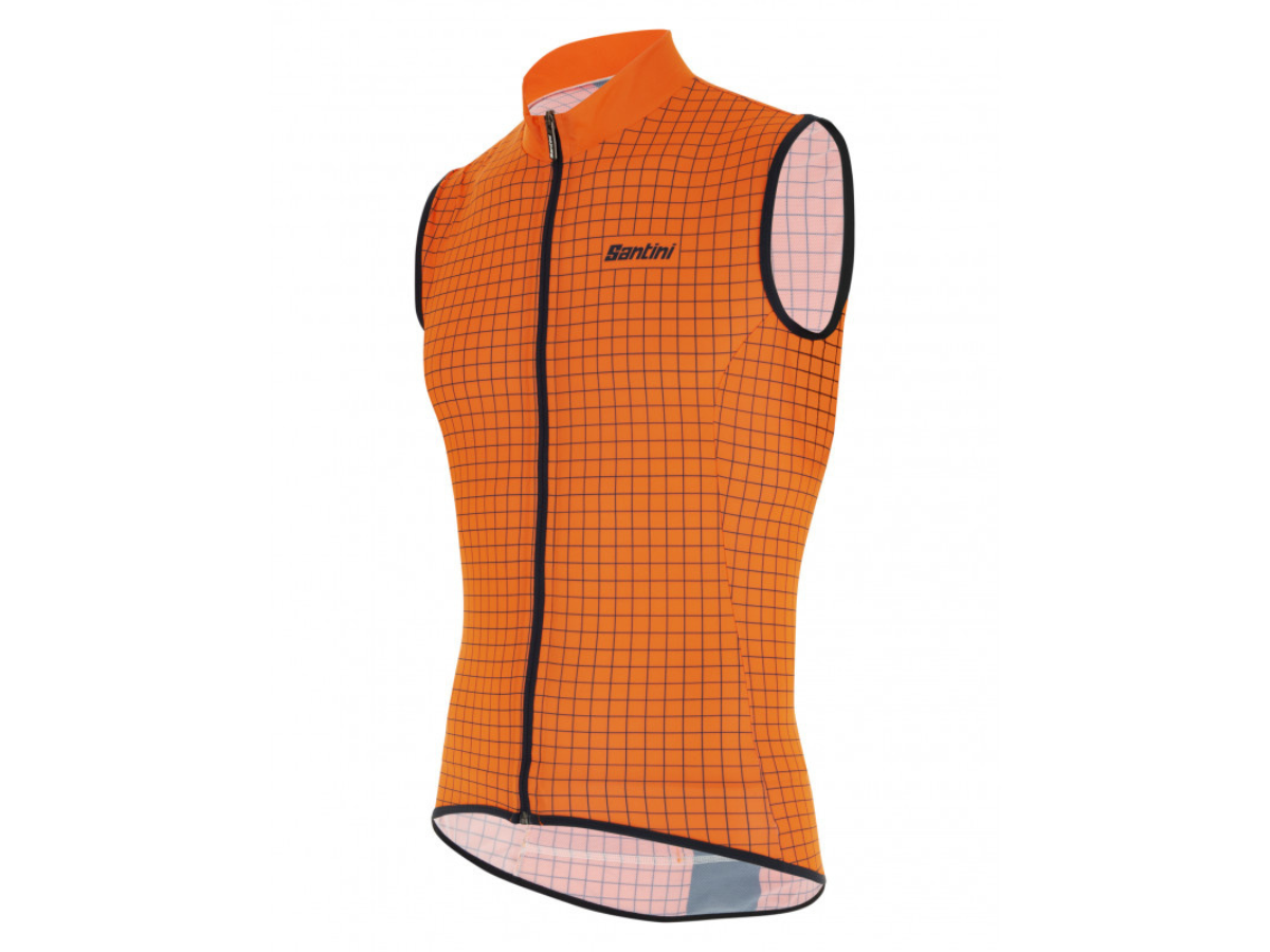 Santini Nebula Vest - Flashy Orange