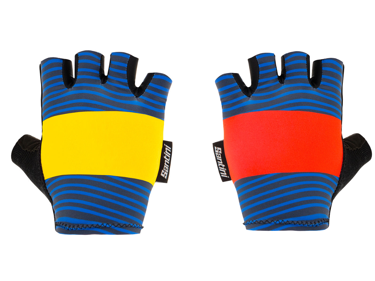 Santini Nibali Squalo Gloves