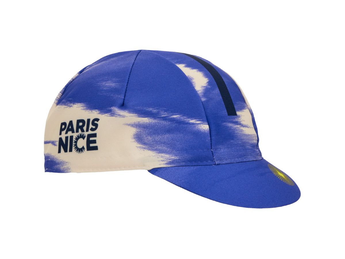"Santini ParisÃ¢â‚¬â€œNice cycling cap Ã¢â‚¬â€œ lightweight and breathable cap inspired by the Race to the Sun"

