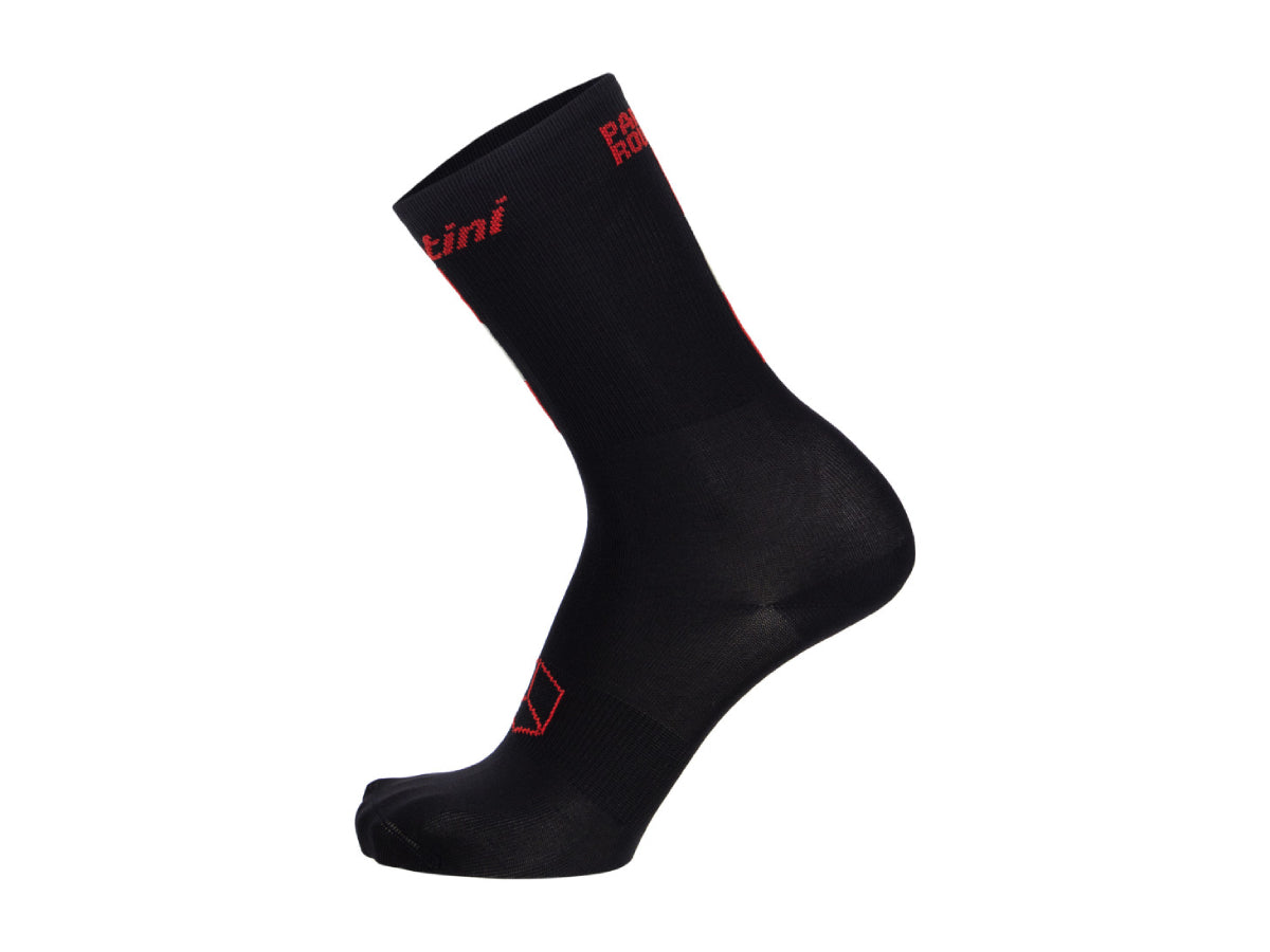 "Santini ParisÃ¢â‚¬â€œRoubaix socks Ã¢â‚¬â€œ breathable performance cycling socks inspired by the legendary cobbled race"

