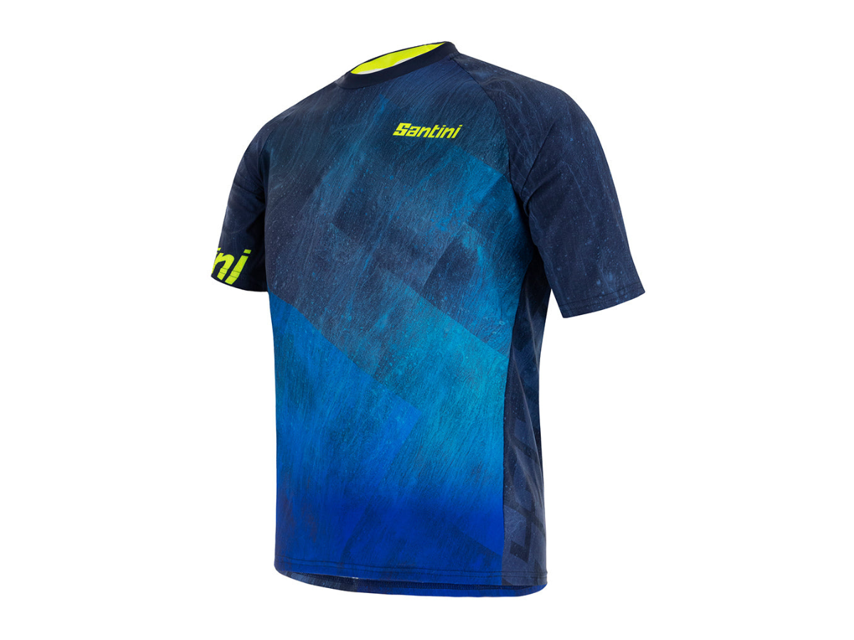 Santini Rock MTB Jersey - Nautica Blue