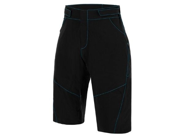 Santini Selva MTB Shorts - Black/Turquoise