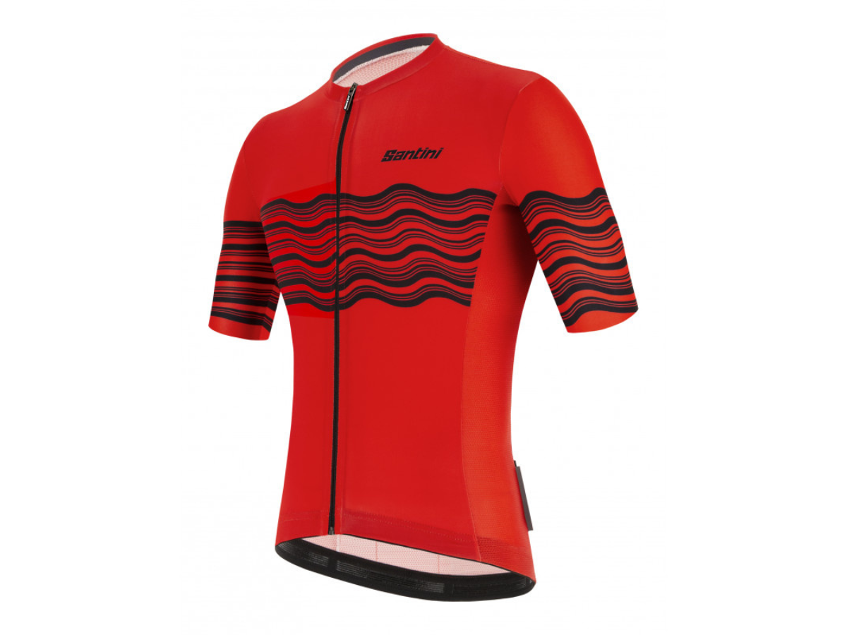Santini Tono Profilo Jersey - Red