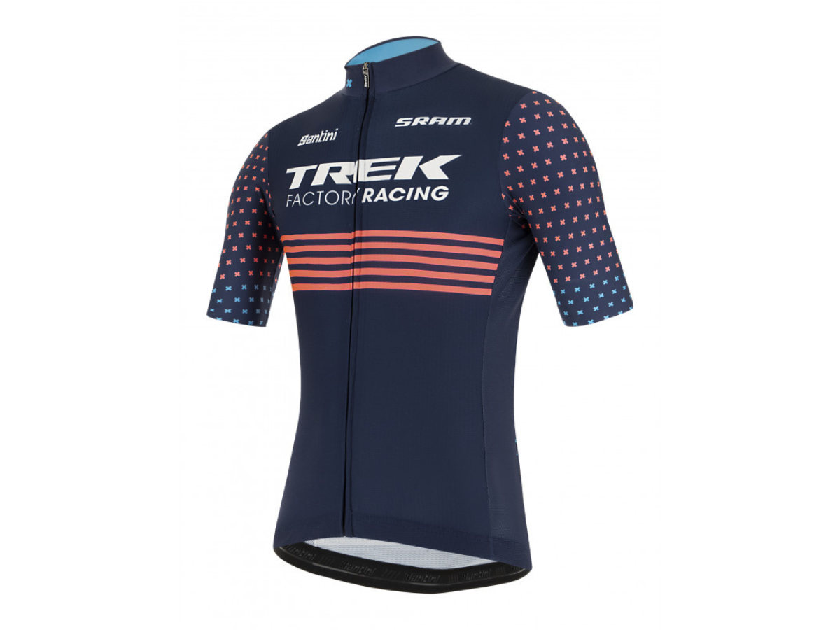 Santini Trek Factory Racing CX Jersey - Blue
