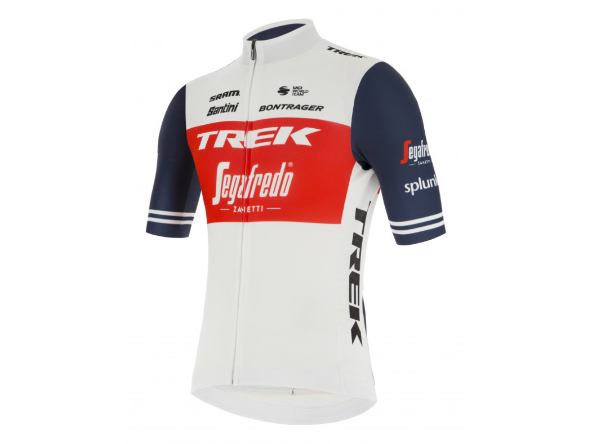 Santini Trek Segafredo Fan Line Jersey - Red