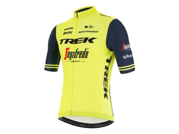 Santini Trek Segafredo Fan Line Jersey - Yellow