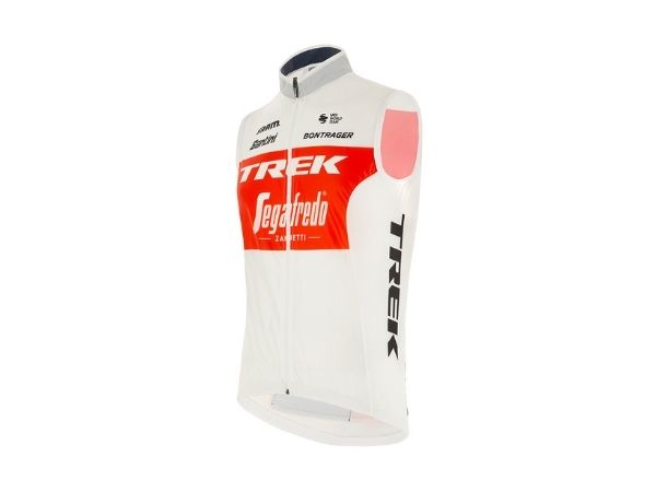 Santini Trek Segafredo Gilet - Red